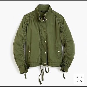 J.Crew Rushed Sleeves Field Jacket